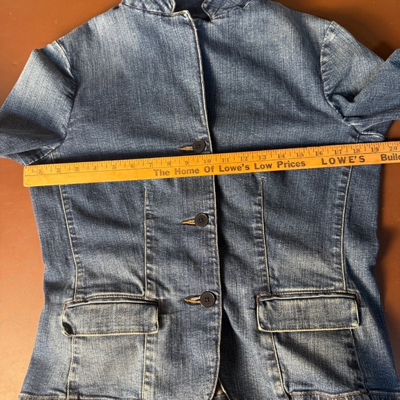 VTG Lauren Jeans Co. Ralph Lauren Indigo Jean Jacket, Classic, Collegiate, Denim - Picture 8 of 14